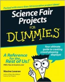 Science Projects for Dummies book